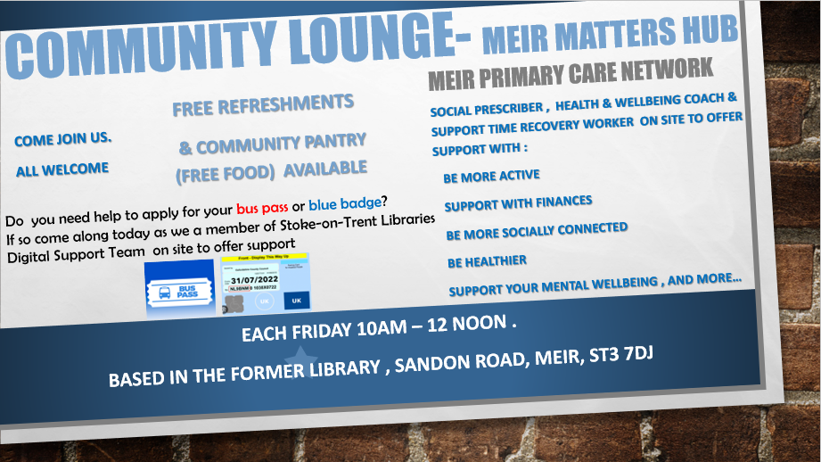 Community Lounge Poster